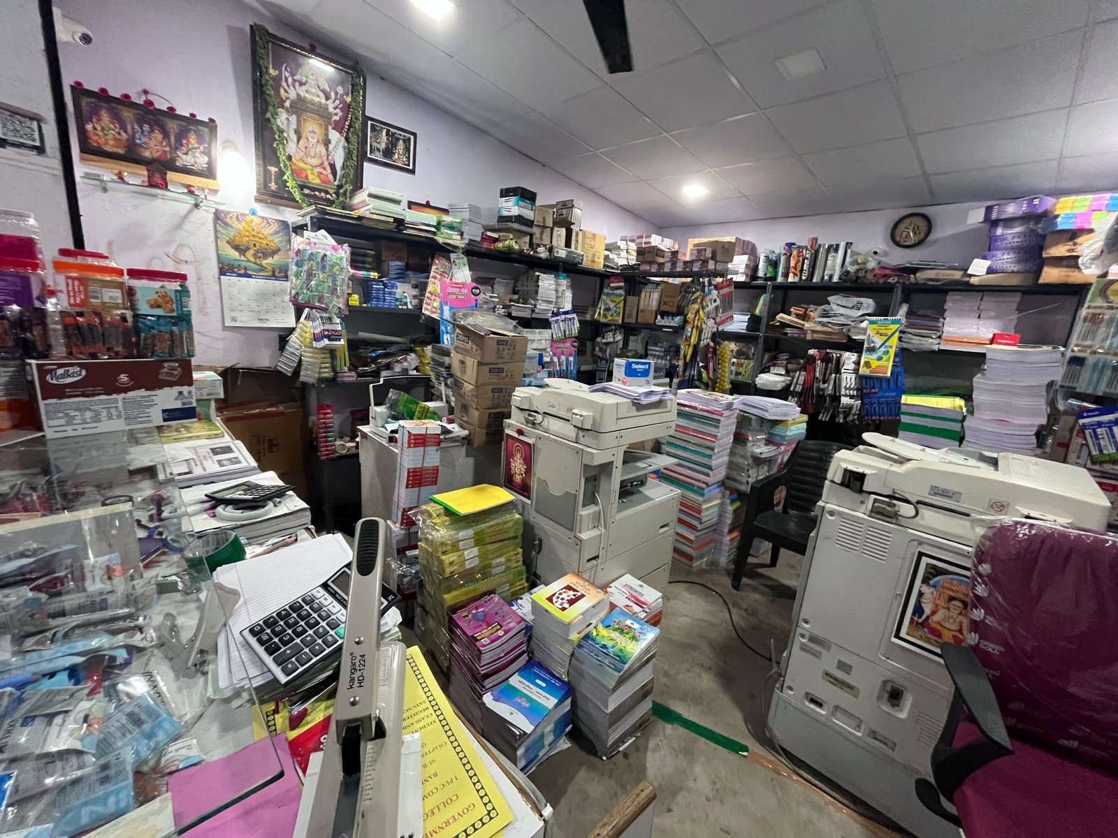 Wide range of items